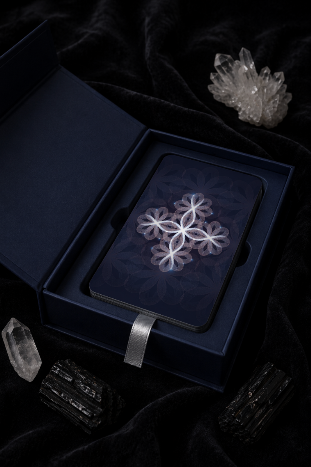 Renacer tarot open box with deck